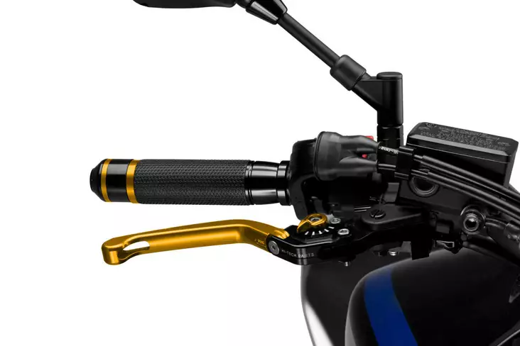 Puig Foldable Brake Lever 3.0. C/Gold Selector C/Gold - Moottoripyörän vivut ja vivunrungot - D358057 - 1
