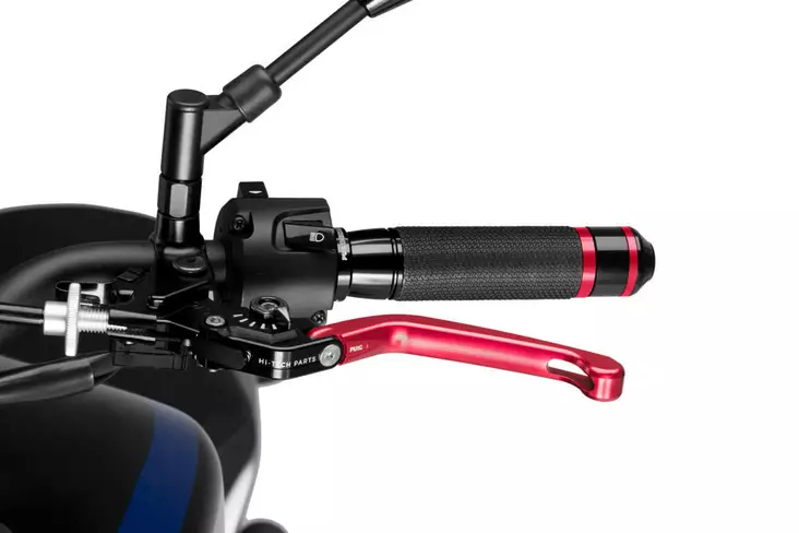 Puig Foldable Clutch Lever 3.0. C/Red Selector C/Black - Moottoripyörän vivut ja vivunrungot - D358467 - 1