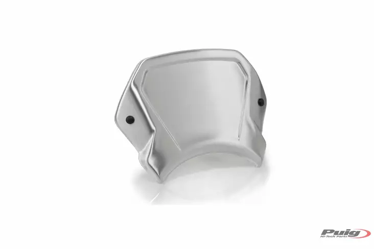 Puig Front Plate Aluminium Para Yamaha Xv950/R C/Silver - Moottoripyörän tuulisuojat - D390227 - 1