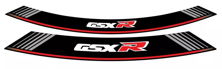 Puig Kit 8 Rim Strips Gsxr C/Silver - Moottoripyörän vanneteipit - D201907 - 1