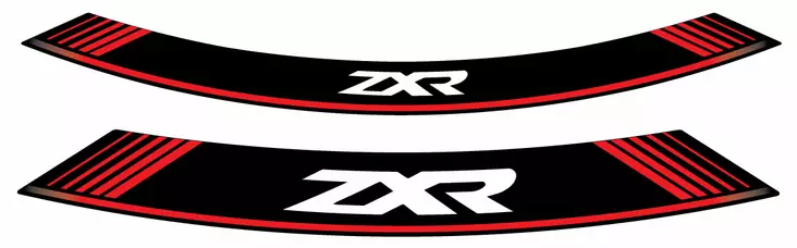 Puig Kit 8 Rim Strips Zxr C/Red - Moottoripyörän vanneteipit - D302327 - 1