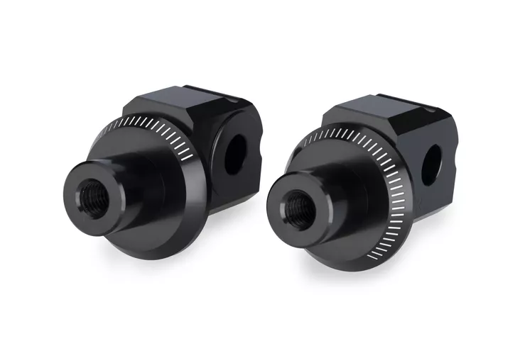 Puig Pair Footrest Fixation Passenger Zontes 703F 25' - Moottoripyörän jalkatapit - D539877 - 1
