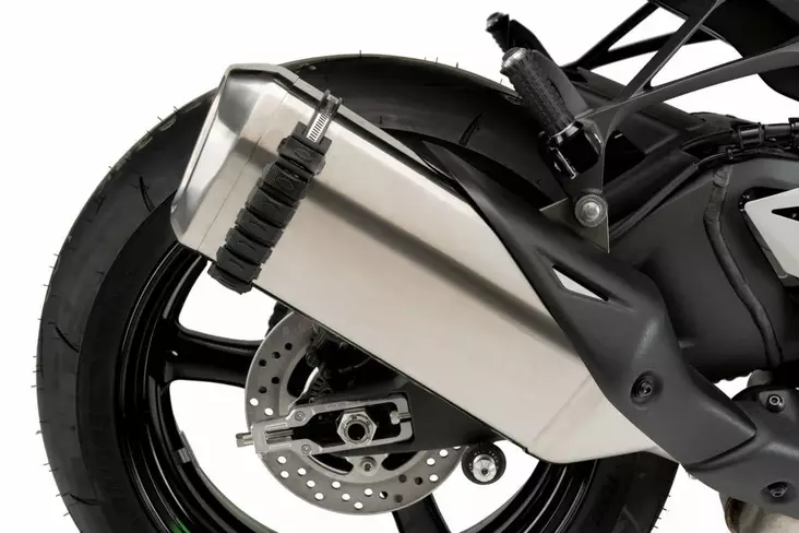 Puig Protection Exhaust Universal C/Red - Moottoripyörän äänenvaimentimen varaosat - D503327 - 1