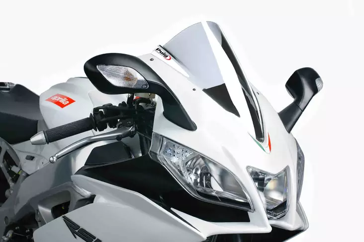 Puig Racing Screen Aprilia Rs4 11-18/Rsv4 09-14 C/Clear - Moottoripyörän tuulisuojat - D298387 - 1