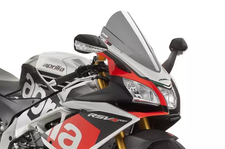 Puig Racing Screen Aprilia Rsv4 Rf1000/Rr1000 15-18 - Moottoripyörän tuulisuojat - D300977 - 1