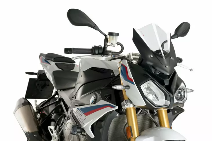 Puig Racing Screen Bmw S1000R 14'-18' C/Clear - Moottoripyörän tuulisuojat - D300527 - 1