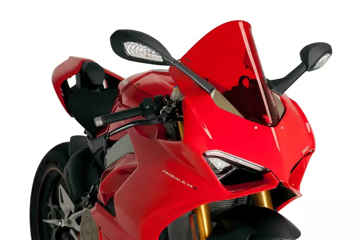 Puig Racing Screen Ducati Panigale V4/V4 S/V4 18' Espec - Moottoripyörän tuulisuojat - D302937 - 1