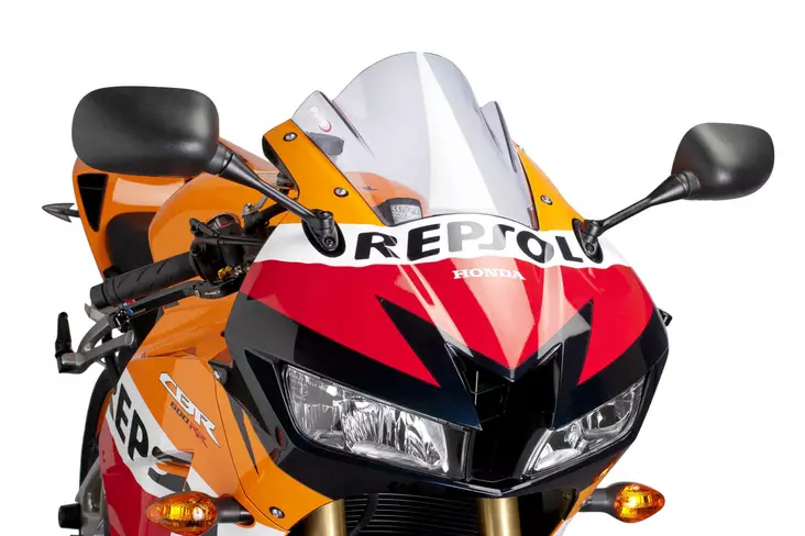 Puig Racing Screen Honda Cbr600Rr 13-17 C/Clear - Moottoripyörän tuulisuojat - D254497 - 1