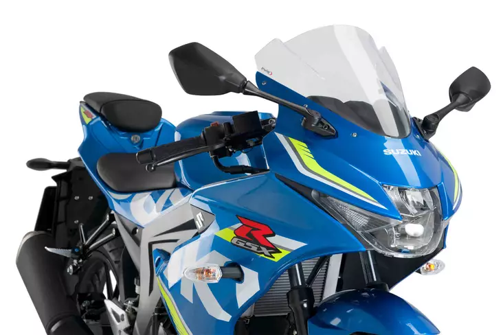 Puig Racing Screen Suzuki Gsx-R125 17-'C/Transparen - Moottoripyörän tuulisuojat - D302997 - 1