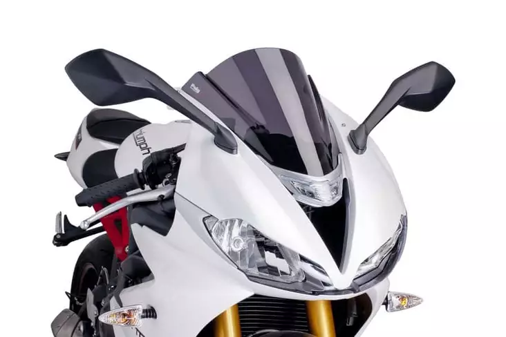 Puig Racing Screen Triumph Daytona 675/R 13-17'C/Dark S - Moottoripyörän tuulisuojat - D299817 - 1