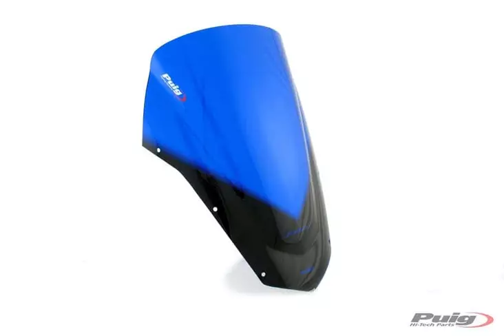 Puig Racing Screen Yamaha Fz6 Fazer S2 07-10 C/Blue - Moottoripyörän tuulisuojat - D297977 - 1