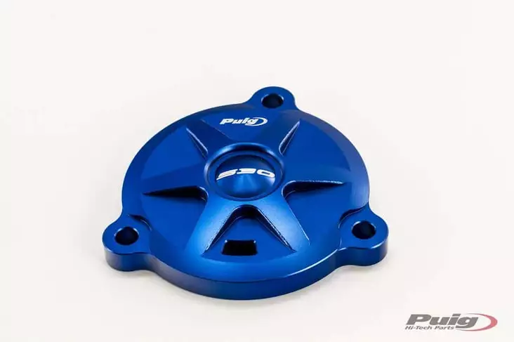 Puig Sump Cover T-Max 530 12-16'C/Blue - Moottoripyörän moottorin suojakopat - D301577 - 1