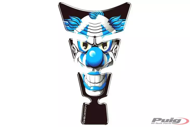 Puig Tank Pad Clown C/Blue - Moottoripyörän tankinsuojat - D302347 - 1