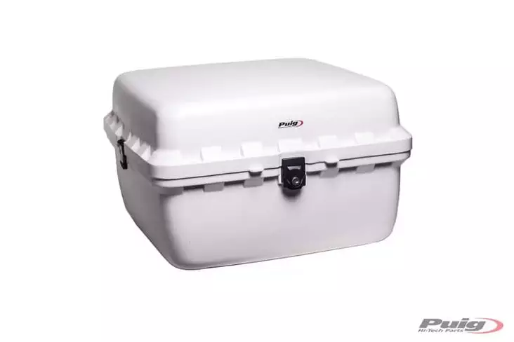 Puig Top Case Big Box-90 C/White - Moottoripyörän kovat laukut - D296597 - 1