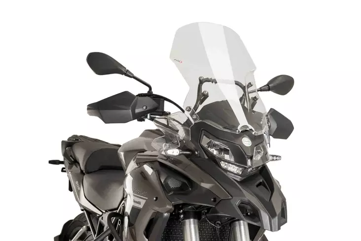 Puig Touring Screen Benelli Trk 502 16-23 C/Clear - Moottoripyörän tuulisuojat - D302627 - 1