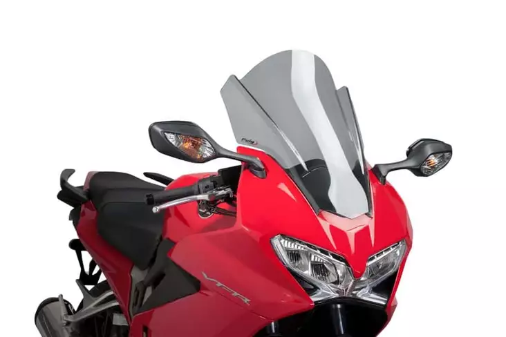 Puig Touring Screen Honda Vfr800F 14'-18' C/Smoke - Moottoripyörän tuulisuojat - D300457 - 1