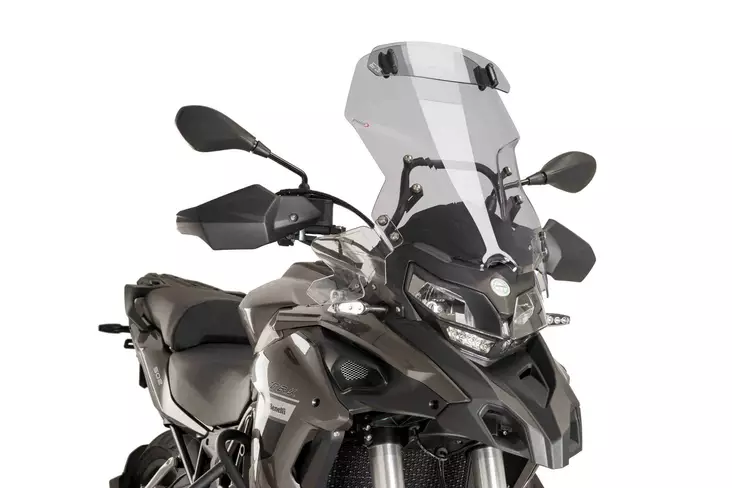 Puig Touring Screen W/Visor Benelli Trk502 16-23 C/Smok - Moottoripyörän tuulisuojat - D302657 - 1