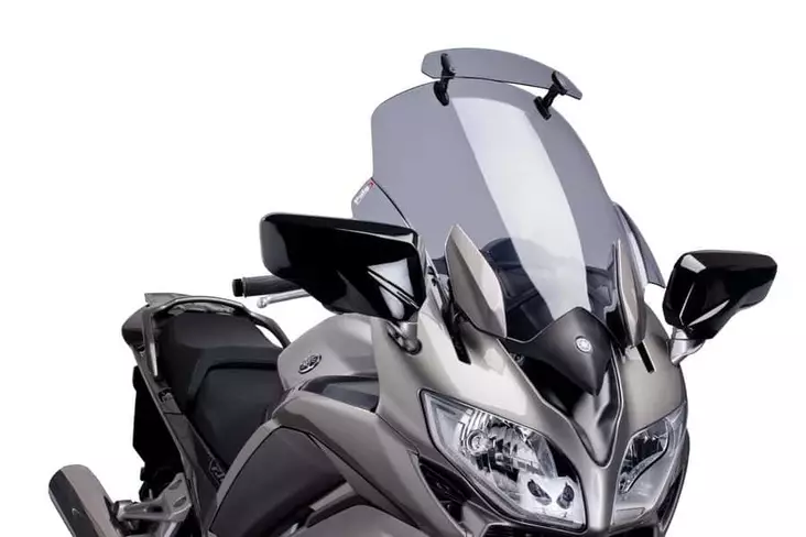Puig Touring Shields W/Visor Fjr1300A/As 13-21' C/Smoke - Moottoripyörän tuulisuojat - D299827 - 1