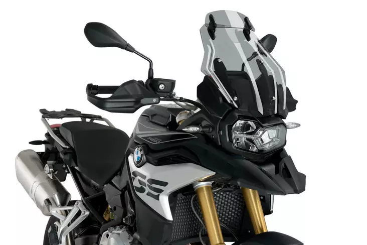 Puig Touring Shield W/Visor Bmw F850Gs/Ad 18'- C/Smoke - Moottoripyörän tuulisuojat - D358867 - 1