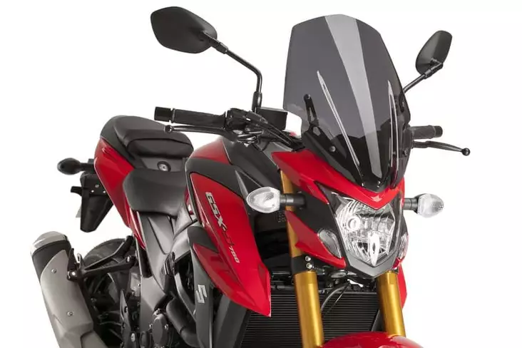 Puig Winds. N.G. Touring Suzuki Gsx-S750 17-21'' C/Dark - Moottoripyörän tuulisuojat - D302557 - 1
