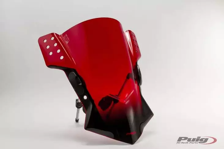Puig Windshield Modelo Rafale Universal C/Red - Moottoripyörän tuulisuojat - D299017 - 1
