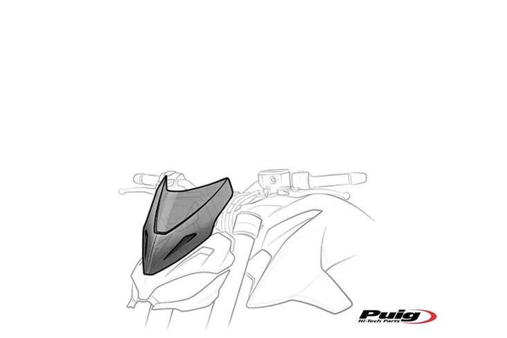 Puig Windshield New Generation Sport Bmw S1000R 21' - Moottoripyörän tuulisuojat - D453507 - 1