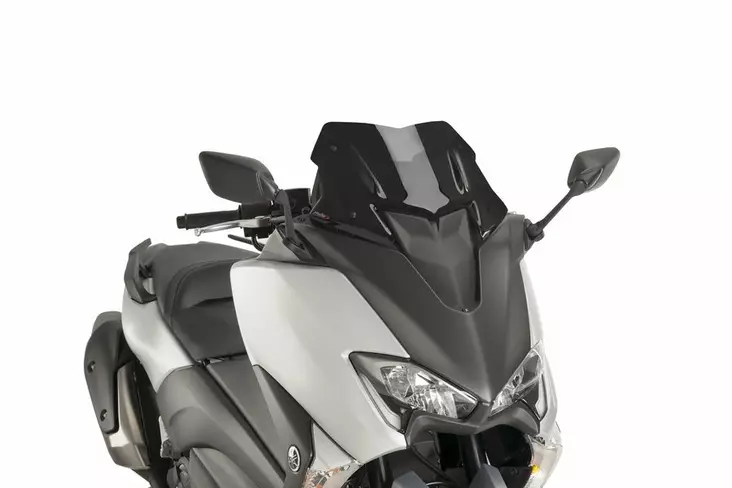 Puig Windshield V-Techline Yamaha Tmax 17-18'' C/Black - Moottoripyörän tuulisuojat - D302527 - 1