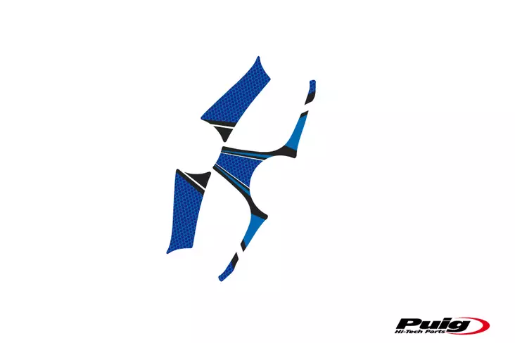 Puig Yoke Protector Bmw F800S 06-11/F800Gs 08-17 C/Blue - Moottoripyörän kaatumatapit - D300407 - 1