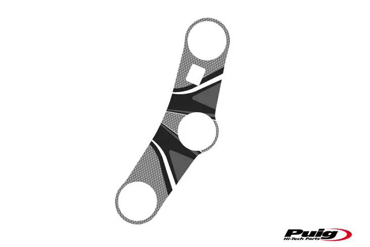 Puig Yoke Protector Honda Cbr600Rr 03-04 C/Grey - Moottoripyörän kaatumatapit - D300367 - 1