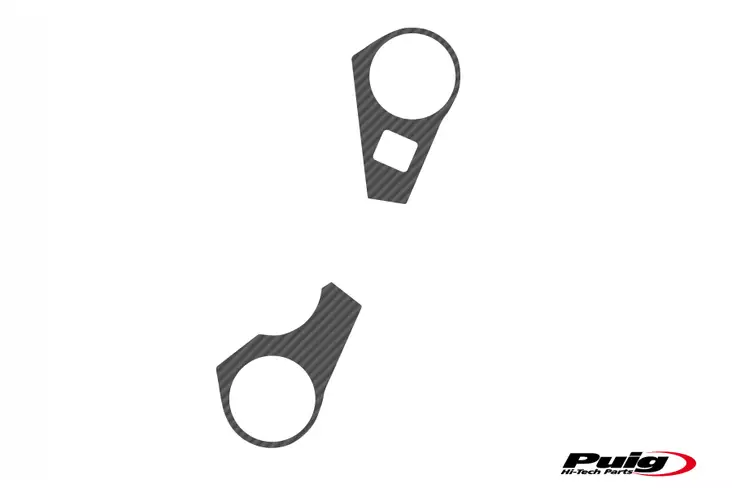 Puig Yoke Protector Suzuki Gsxr1000 09'-13' C/Carbon Lo - Moottoripyörän kaatumatapit - D298467 - 1