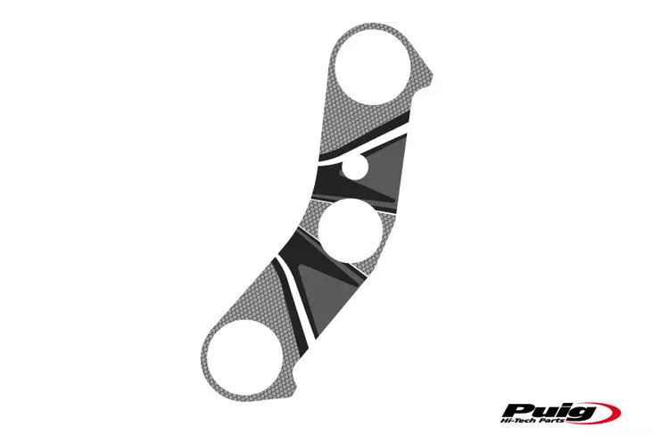 Puig Yoke Protector Yamaha R6 06-16' C/Grey - Moottoripyörän kaatumatapit - D300227 - 1