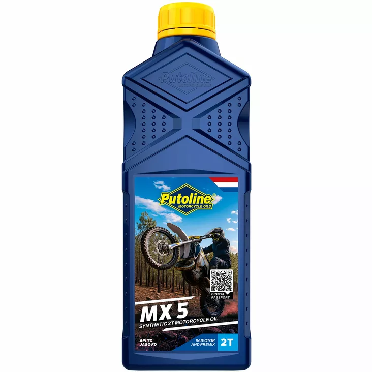 Putoline MX5- 1L (12) - 2-tahtiöljyt - D546217 - 1
