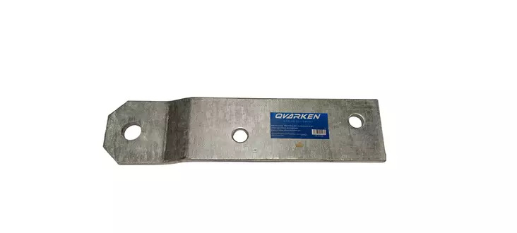 Qvarken nivelteräs kulmalla 240x80x8mm kuumasinkittyä terästä - Laiturisaranat & tarvikkeet - D468327 - 1