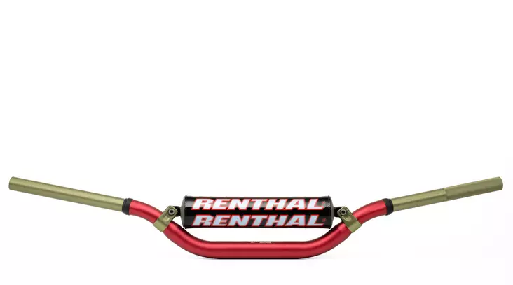 Renthal Twinwall 997 Carmichael Punainen - Moottoripyörän ohjaustangot - D446207 - 1
