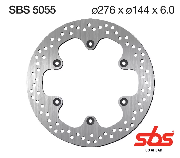 Sbs Jarrulevy Standard - Moottoripyörän jarrulevyt - D241687 - 1