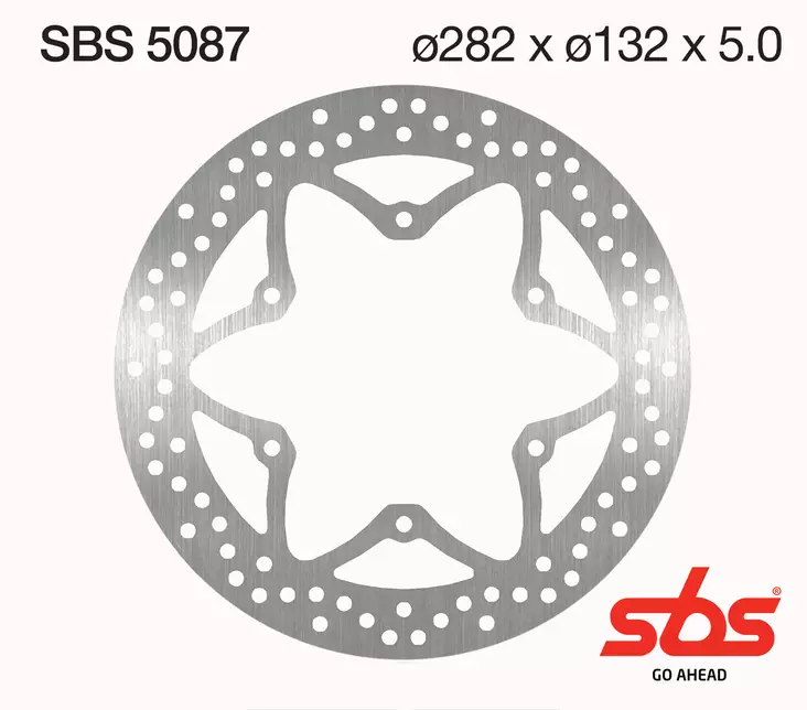 Sbs Jarrulevy Standard - Moottoripyörän jarrulevyt - D241717 - 1