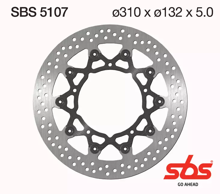 Sbs Jarrulevy Standard - Moottoripyörän jarrulevyt - D241737 - 1