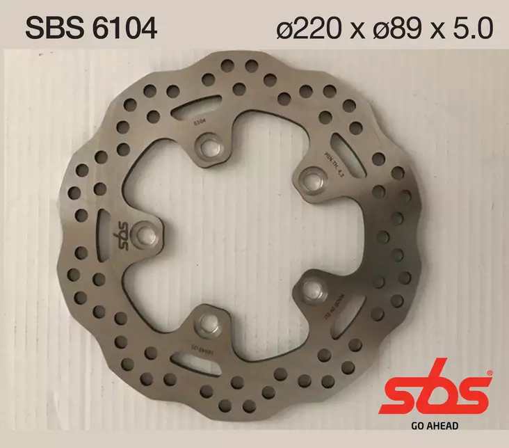 Sbs Jarrulevy Upgrade - Moottoripyörän jarrulevyt - D241947 - 1