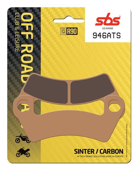 Sbs Jarrupalat Racing Sintered - Moottoripyörän jarrupalat - D241617 - 1