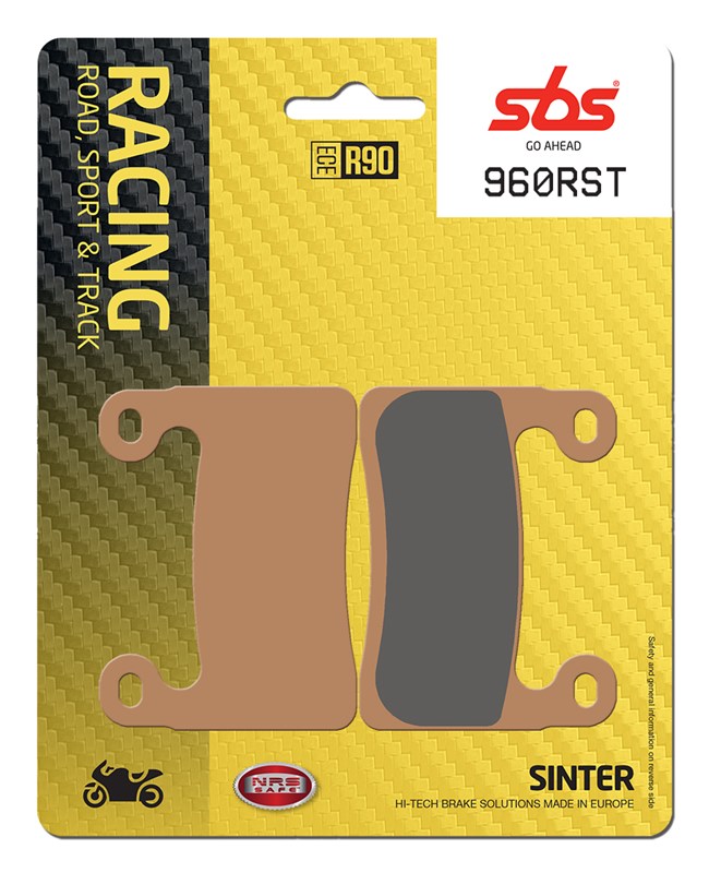 SBS Jarrupalat Racing Sintered - Moottoripyörän jarrupalat - D388197 - 1