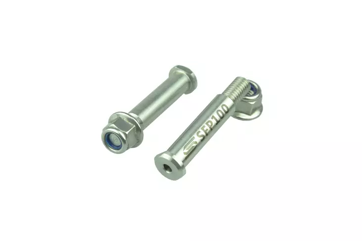 Scar Footpegs Pins - Yamaha / Fantic - Stainless steel with self locking flange - Moottoripyörän jalkatapit - D480387 - 1