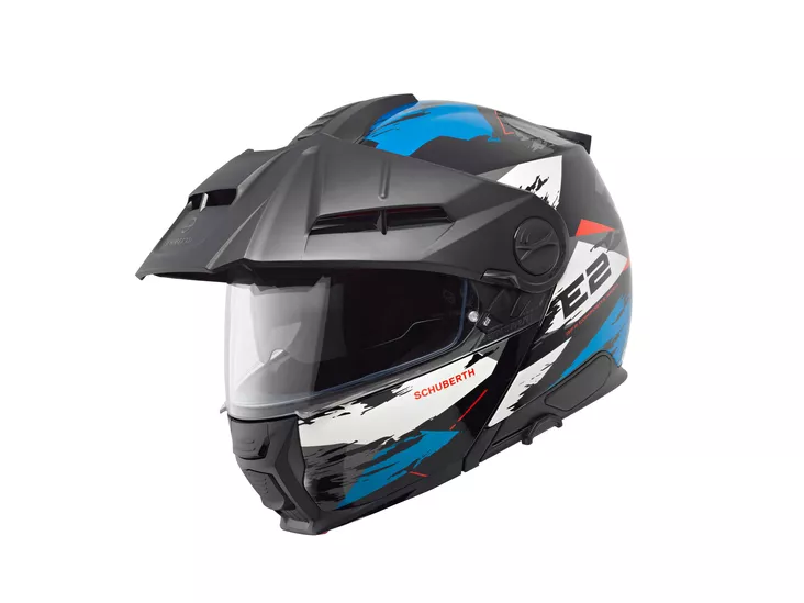 Schuberth Kypärä E2 Trail Sininen - Avattavat kypärät - D528677 - 1