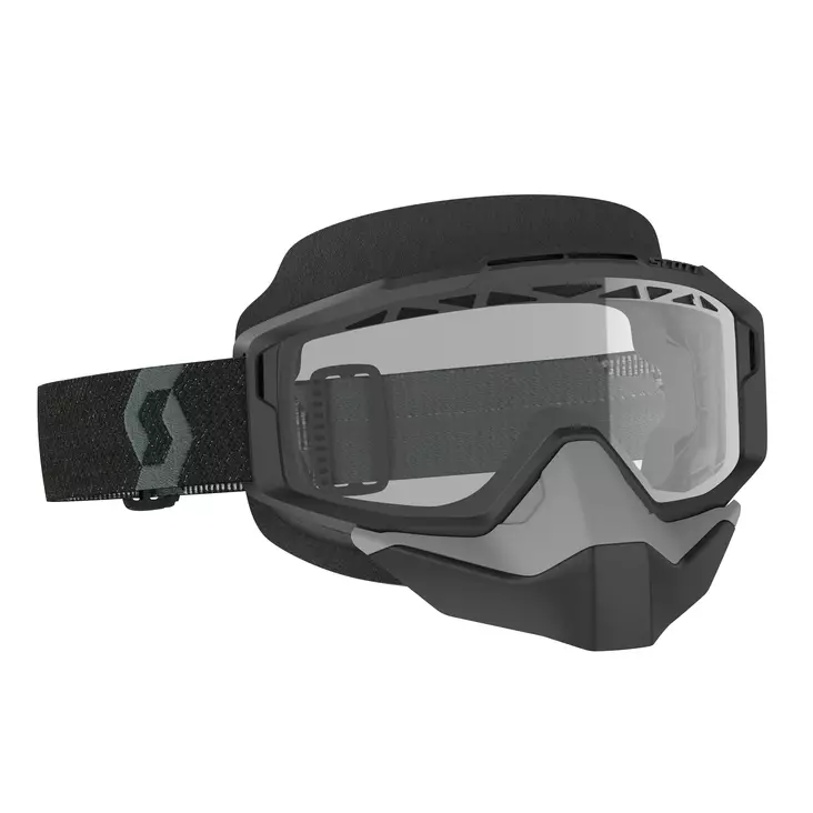 Scott Goggle Split OTG Snow Cross black clear - Kelkkailu ajolasit & linssit - D402967 - 1