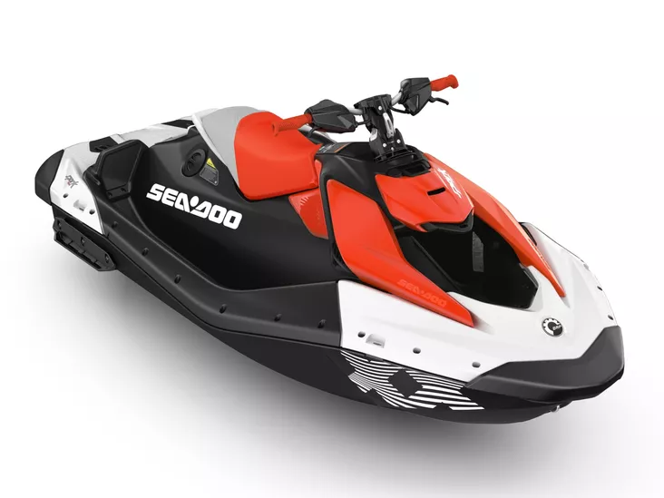 SEA-DOO 25 SPARK 1UP TRIXX 90 WHITE/ DRAGON RED - Sea-Doo Rec Lite 2025 - 138707 - 1