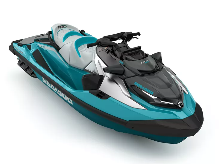 Sea-Doo 26 GTX Limited 325 Teal Metallic iDF Audio 10.25 in. Touchscreen Display - Sea-Doo Touring 2026 - 142667 - 1
