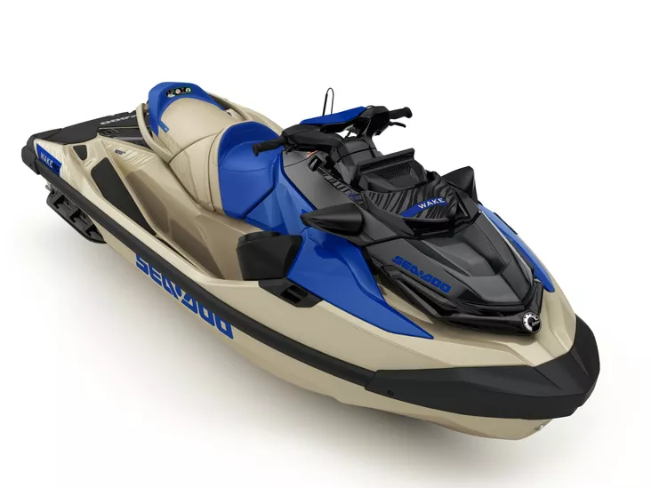 Sea-Doo 26 Wake Pro 230 Sand / Dazzling Blue iDF Audio 10.25 in. Touchscreen - Sea-Doo Tow Sport 2026 - 142727 - 1