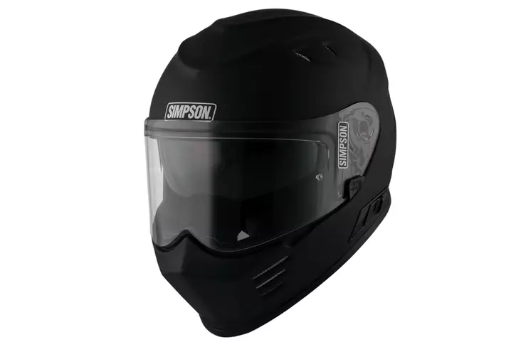 SIMPSON Kypärä Venom Matta Musta - Umpikypärät - D380727 - 1