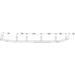Sno-X Defender Ohjausrauta pari - Moottorikelkan ohjausraudat - D10807 - 1