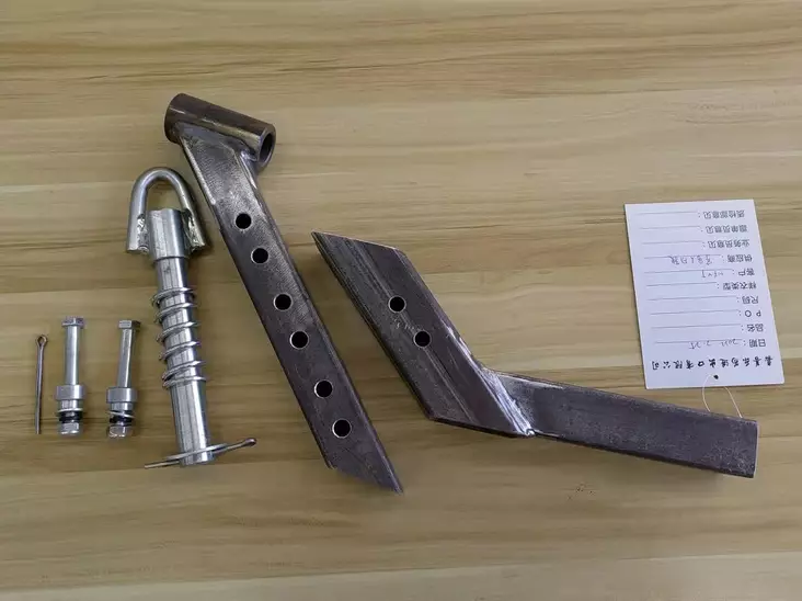 Sno-X Tundra Reki Säädettävä vetokoukku Goose Neck (sis. asennussarja) - Moottorikelkan reet & pulkat - D449297 - 1