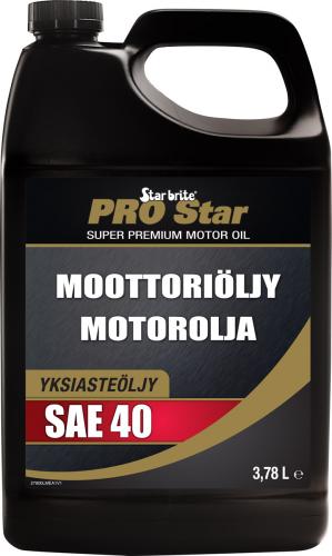 Star brite Moottoriöljy SAE40 diesel-ja bens.moottoreihin 3.78L - Marineöljyt & lisäaineet - D259437 - 1
